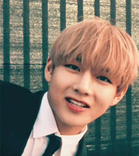 V Winked With Heart Filter GIF