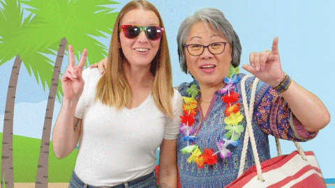 Vacation Mode Beach Time Peace Out GIF