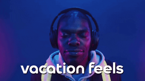 Vacation Mode Grooving Vacation Feels GIF