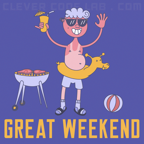 Vacation Mode Summer Time Party GIF