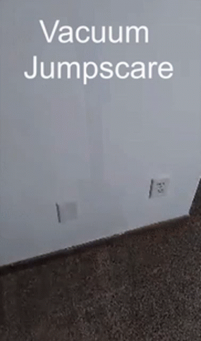 Vacuum Jumpscare Disappearing GIF