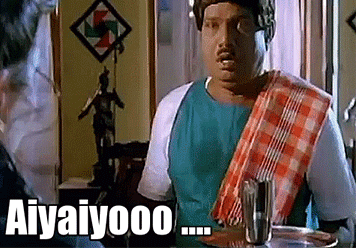 Vadivelu Nervous Scared No GIF