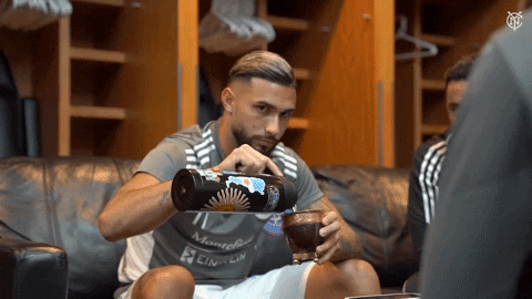Valentín Castellanos Pouring Water On Cup GIF