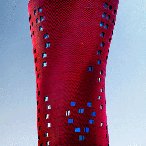 Valentine Day Animated Hearts Going Upward GIF