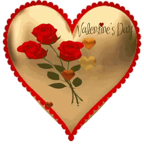 Valentine Heart with Roses