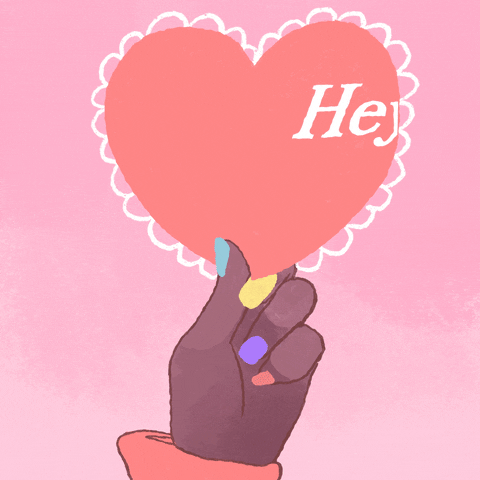 Valentine's Hey Girl You Cute GIF