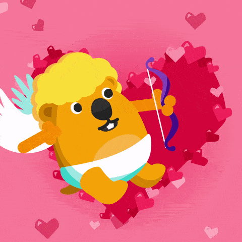Sending Love Cupid Valentine GIF