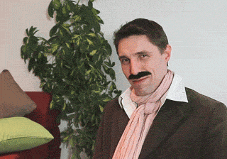 Valentines Day Sleek Loverboy Tossing Petals GIF