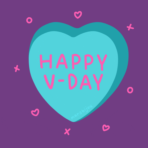 Happy V Day Valentine GIF