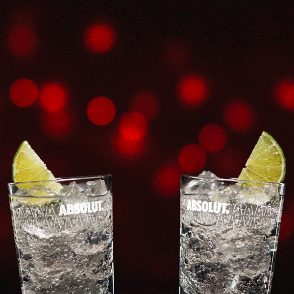 Valentines Day Vodka Drinks Cheers Heart Fireworks GIF