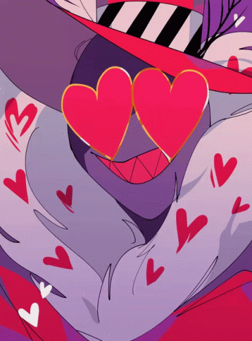 Valintino Grin Hazbin Hotel GIF