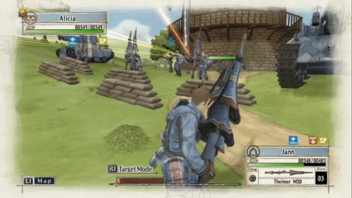 Valkyria Chronicles Jann Fancies Men GIF