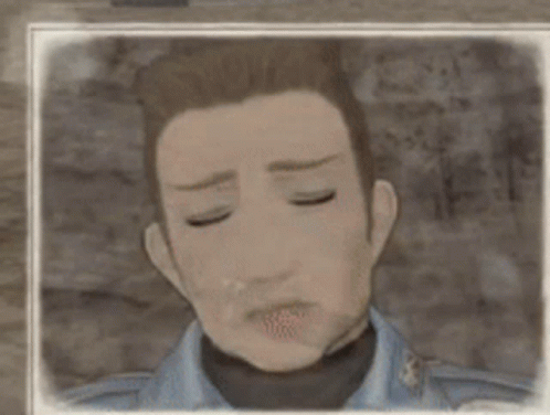 Valkyria Chronicles Jann Walker Headache GIF