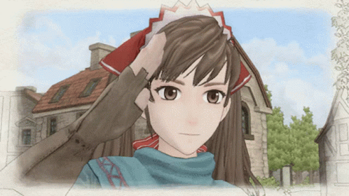 Valkyria Chronicles Salute GIF