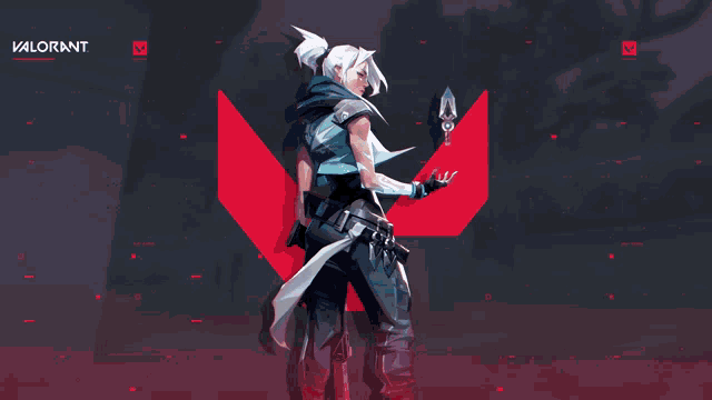 Valorant Jett Promo Art GIF