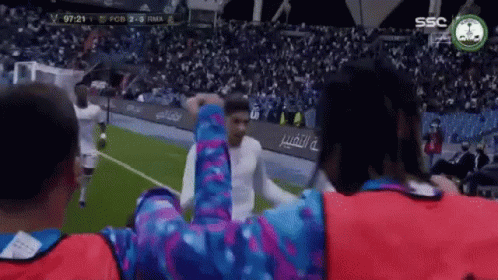 Valverde Gets Hugs From Teammates GIF