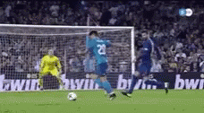 Valverde Scores A Goal Up Close GIF