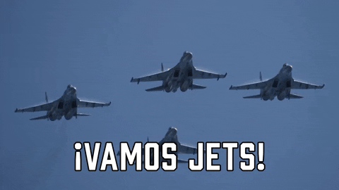 Vamos Jets Flying To Cheer GIF