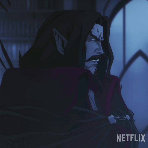 Vampire Cartoon With Netflix
