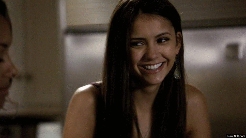 Vampire Diaries Cast Random Smiling Photos GIF