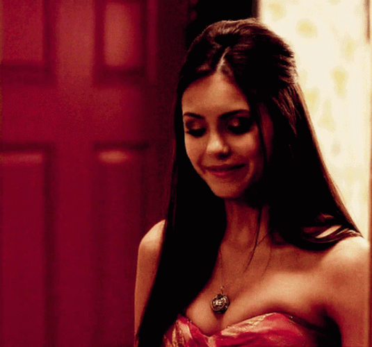 Vampire Diaries Nina Dobrev Cute Smile GIF
