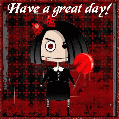 Vampire Kid Have A Great Day GIF