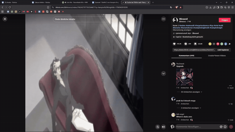 Vampire Knight GIF