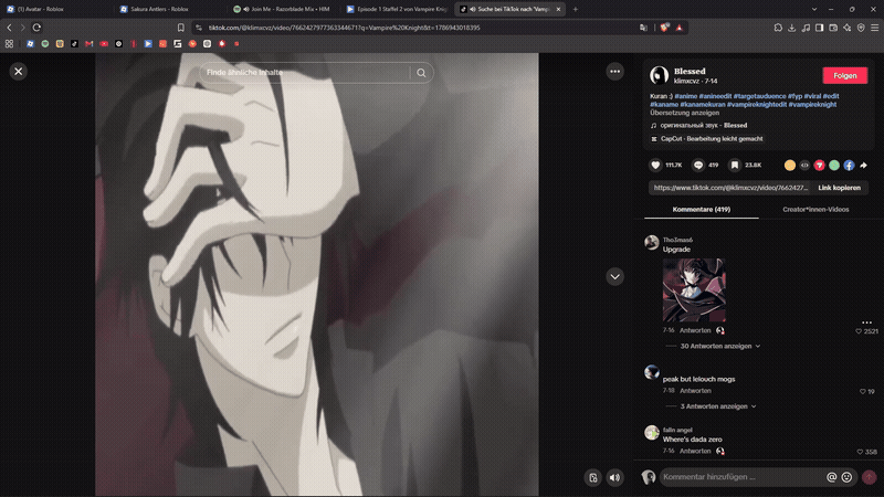 Vampire Knight GIF
