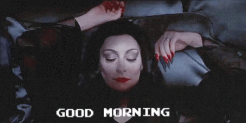 Vampire Morning Just Waking Up GIF