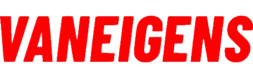 Vaneigens in Red Letters