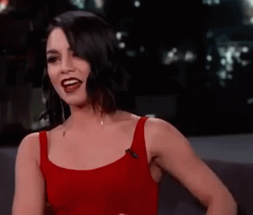 Vanessa Hudgens Shock Reaction GIF