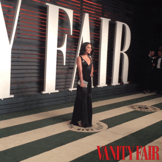 Vanessa Hudgens Vanity Fair Oscar Party GIF