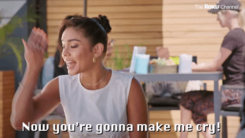 Vanessa Hudgens You Make Me Cry GIF