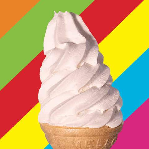 Vanilla Ice Cream Kidcore GIF