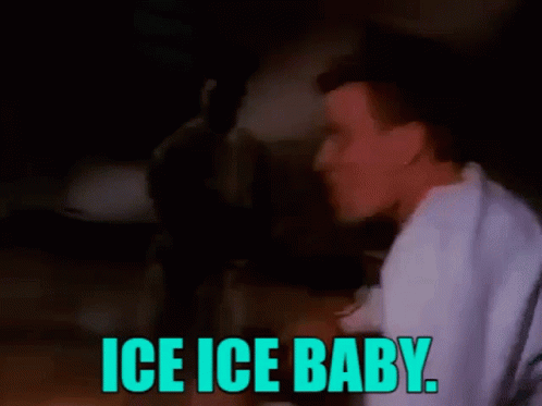 Vanilla Ice Dance Ice Ice Baby GIF