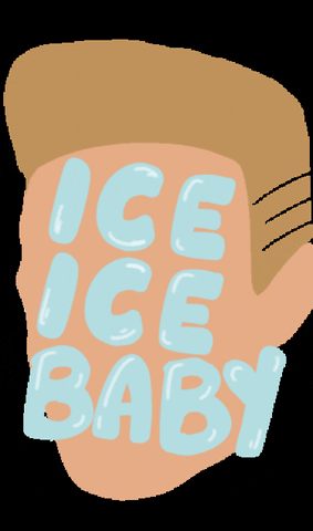 Vanilla Ice Vector Face Ice Ice Baby GIF