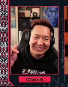 Vansilli Flying Kiss And Heart Hand GIF