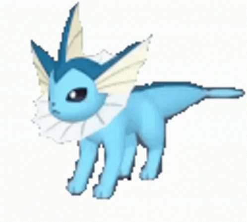 Vaporeon Water Pokemon GIF