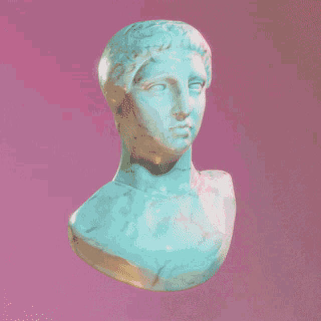 Vaporwave Goddess Venus GIF