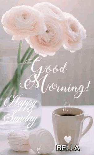 Vase of Flowers and Coffee Cup