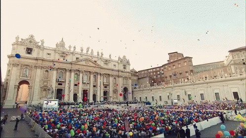 Vatican City Balloons GIF