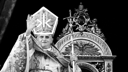 Vatican City Pope Dazzling Mitre GIF