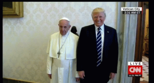 Vatican City Pope Rejecting Hand GIF