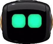 Vector Home Robot Eye Scanner GIF