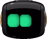 Vector Home Robot Eyes Are Darting Around GIF