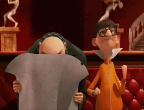 Vector Oh Yeah Dancing While Gru Undercover GIF