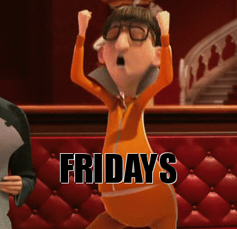 Vector Oh Yeah Fridays Dance GIF