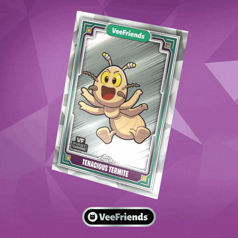 Veefriends Card Termite with Yellow Eyes
