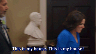 Veep Selena Meyer This Is My House GIF