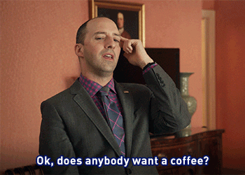 Veep Tony Hale Coffee GIF